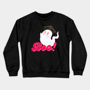 Boo! Halloween desing Crewneck Sweatshirt